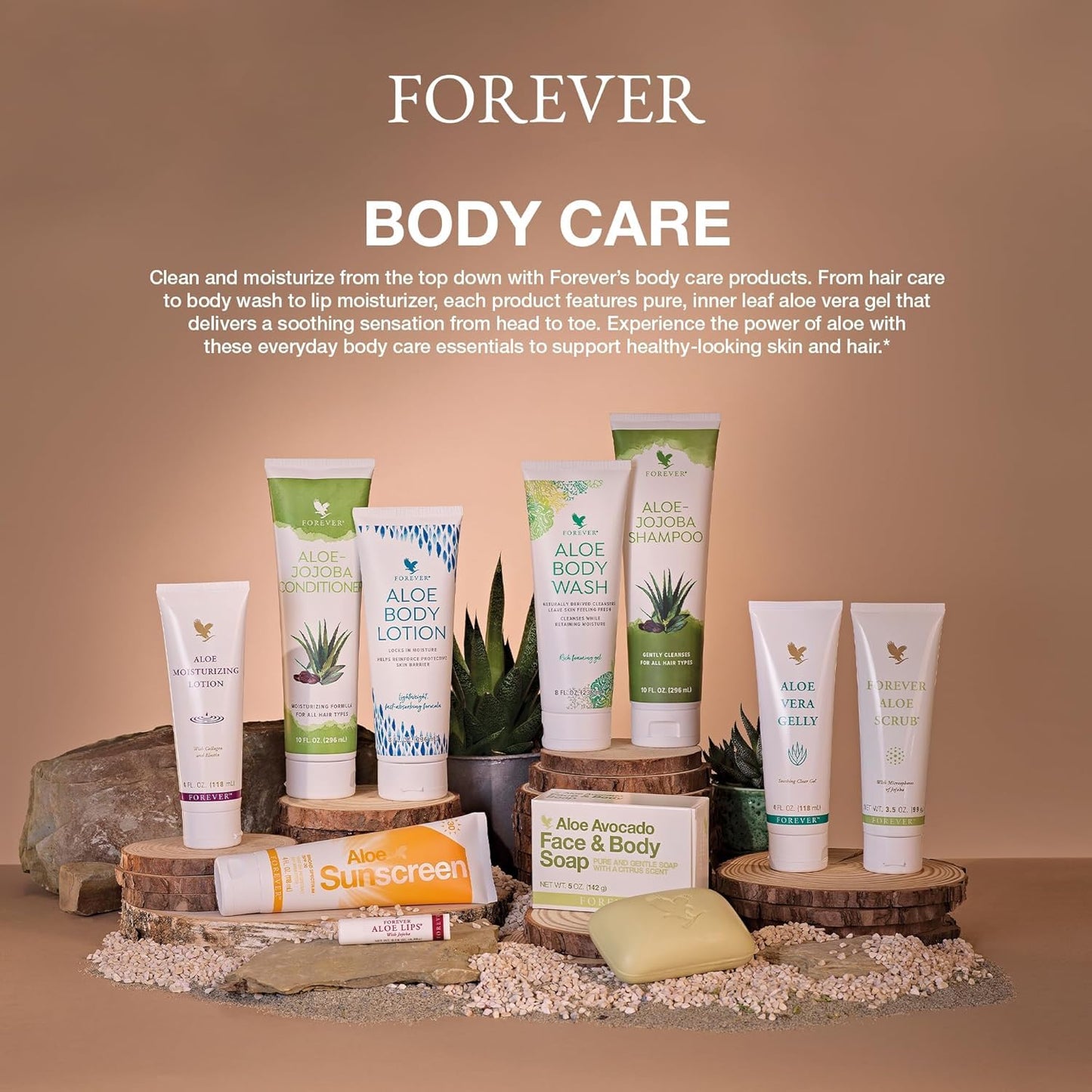 Forever Living - Aloe Vera Gelly - Pure Aloe Gel for Soothing and Moisturizing Skin