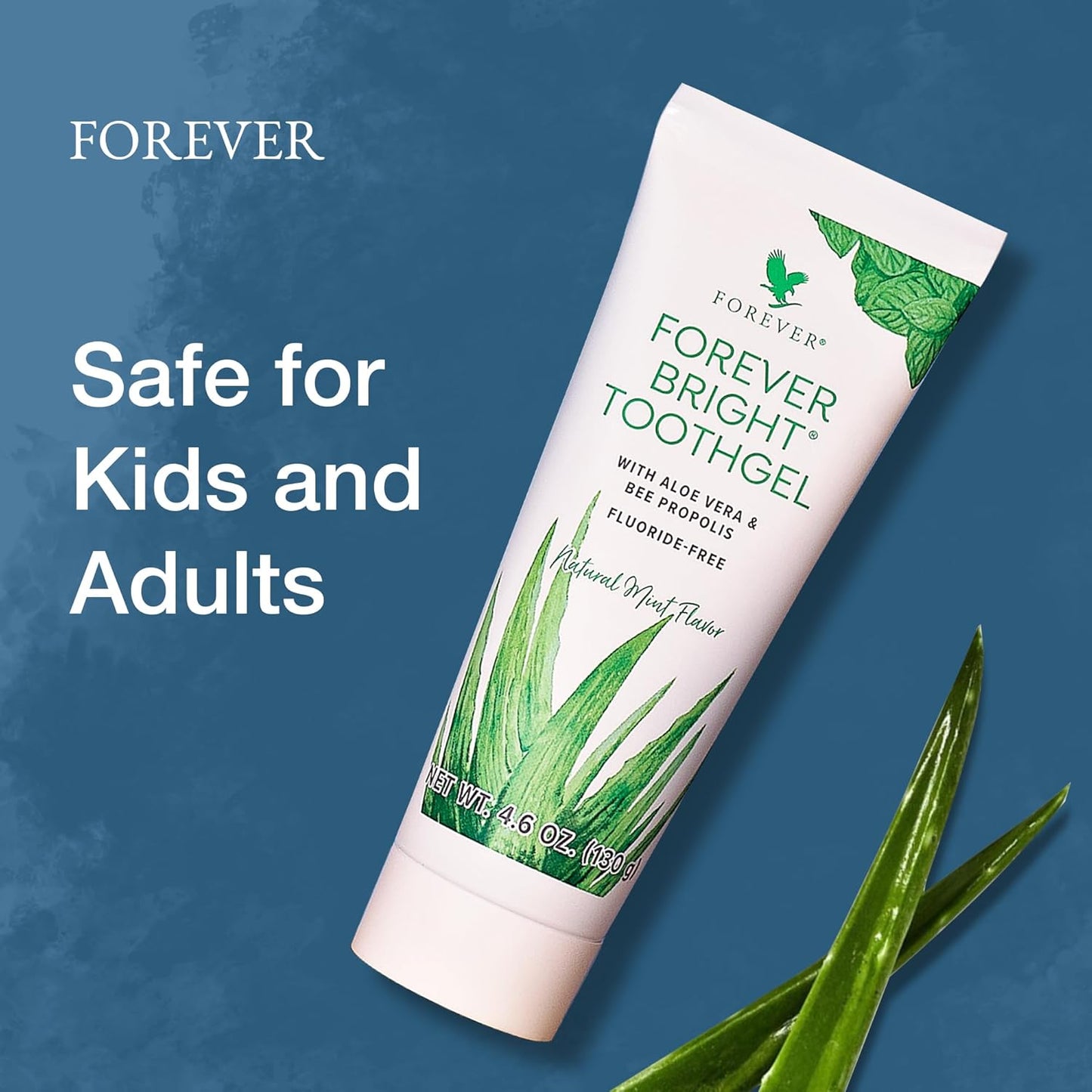 Forever Living - Bright Toothgel, Fluoride-Free Aloe Vera Gel