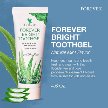 Forever Living - Bright Toothgel, Fluoride-Free Aloe Vera Gel