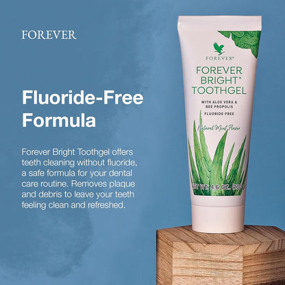 Forever Living - Bright Toothgel, Fluoride-Free Aloe Vera Gel