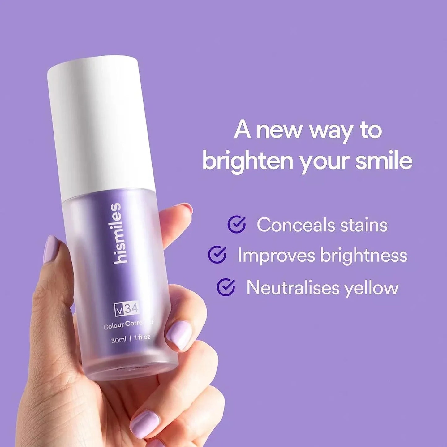 🦷 SmileKit Whitening Purple Toothpaste