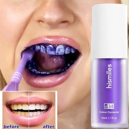 🦷 SmileKit Whitening Purple Toothpaste