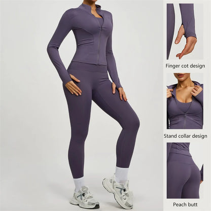 🏃‍♀️ Women's Yoga Tracksuit Set