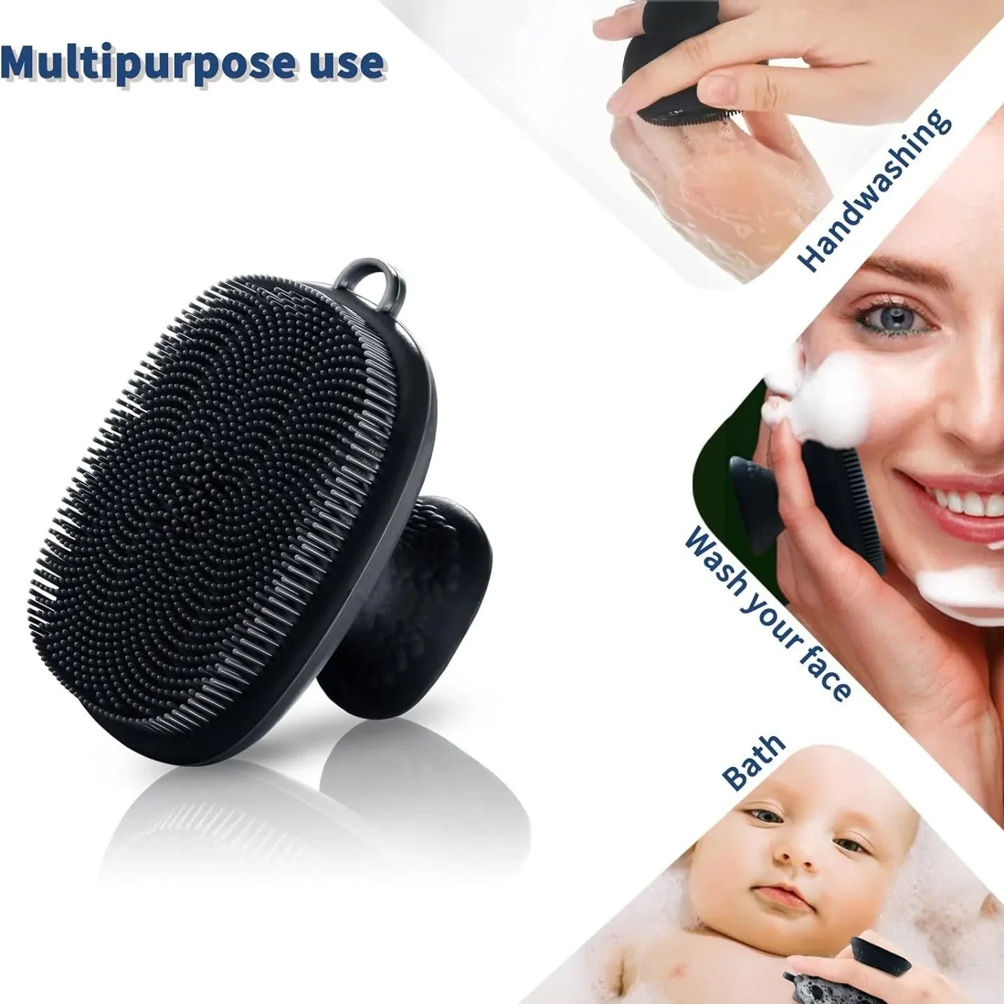 💎 Silicone Face Cleansing Scrubber