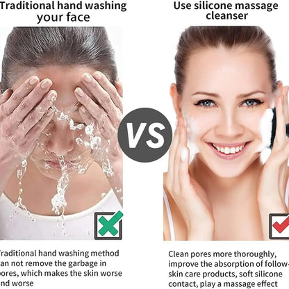 💎 Silicone Face Cleansing Scrubber