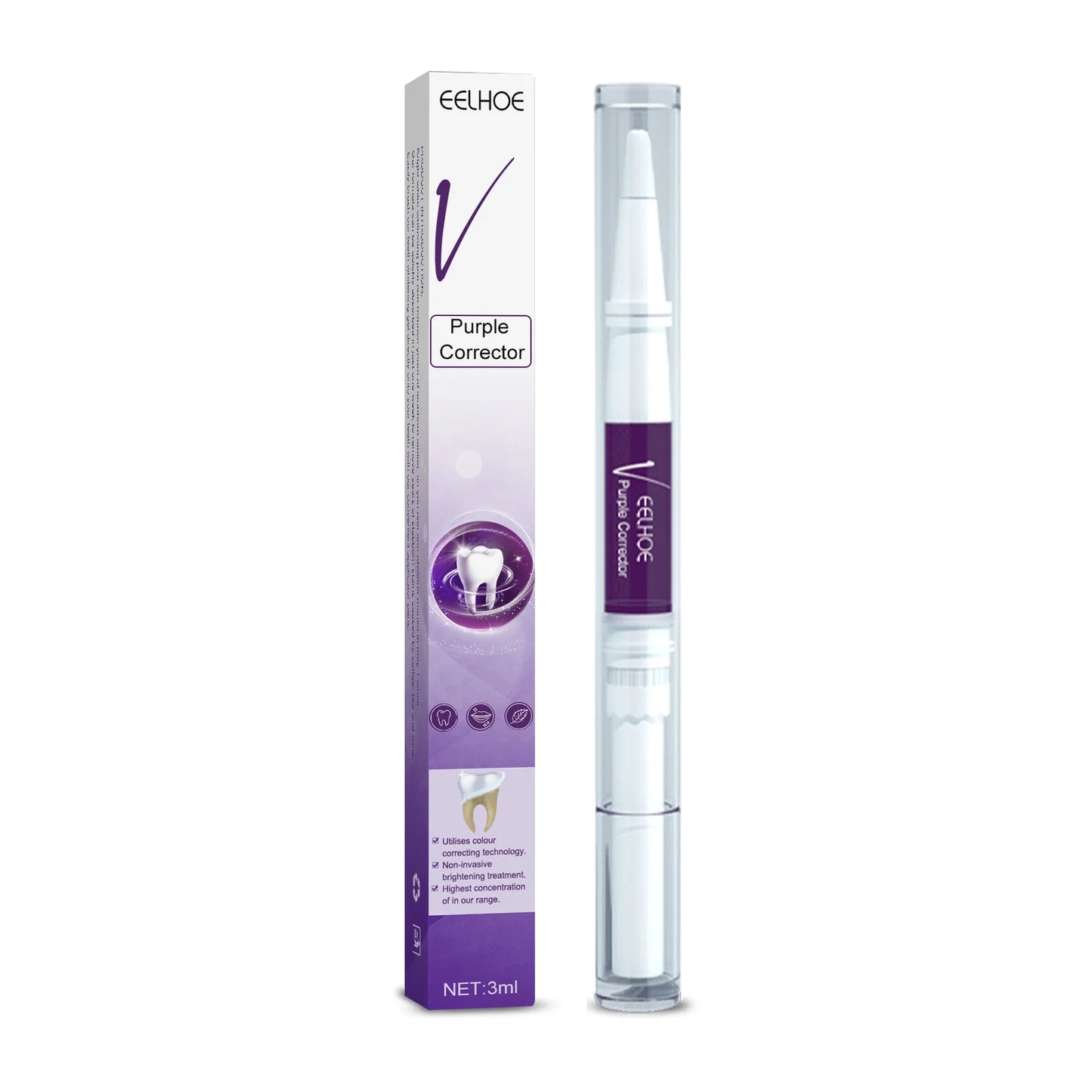 🦷 SmileKit Whitening Purple Toothpaste