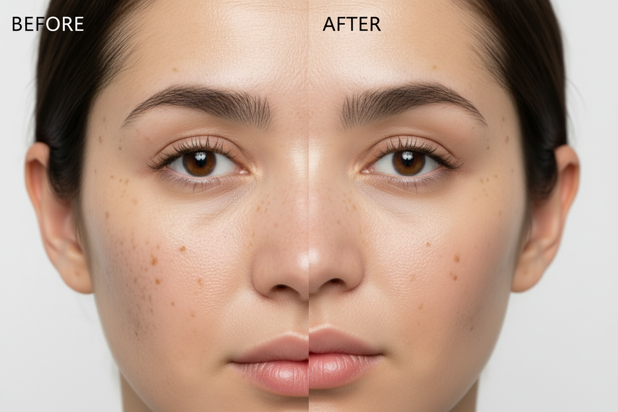 Glycolic wash for dark spots